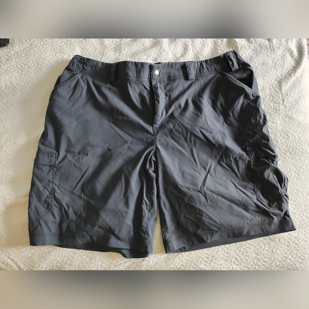 Gray Cargo Shorts